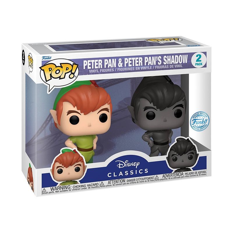 Foto van Pop disney: peter pan met schaduw - funko pop