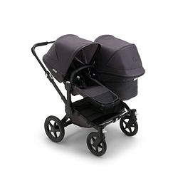 Foto van Bugaboo donkey 5 duo kinderwagen premium mineral black washed black