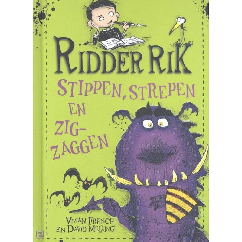 Foto van Memphis belle leesboek ridder rik 4 - stippen, strepen en zigzaggen