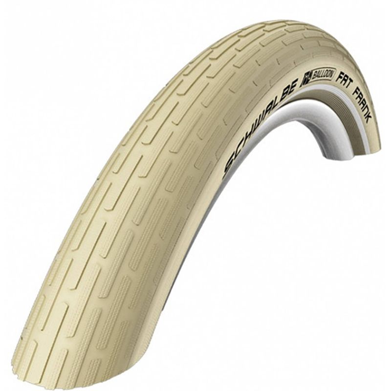 Foto van Schwalbe buitenband fat frank 28 x 2.00 (50-622) beige