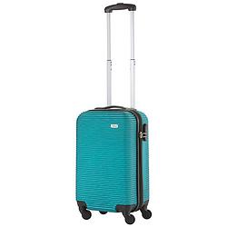 Foto van Travelz horizon handbagagekoffer - 54cm handbagage met cijferslot - zeegroen