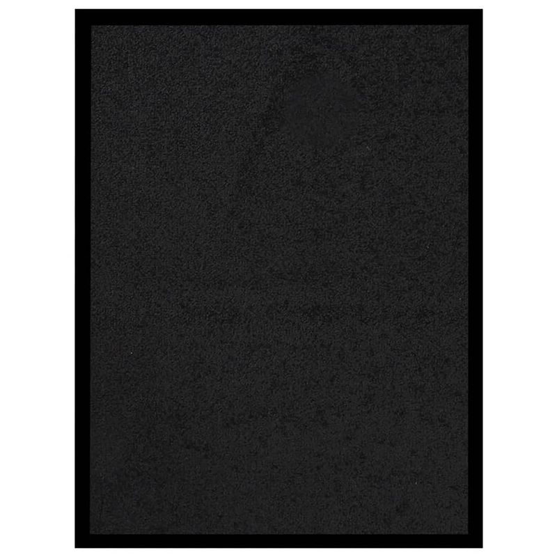 Foto van Vidaxl deurmat 40x60 cm zwart
