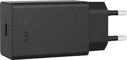 Foto van Sony power delivery oplader 30w + usb c kabel kunststof 1m zwart
