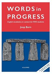 Foto van Words in progress - joop born - paperback (9789059973473)