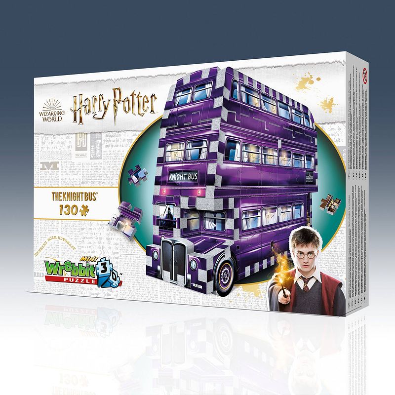 Foto van Wrebbit wrebbit 3d puzzle - harry potter knight bus (130)