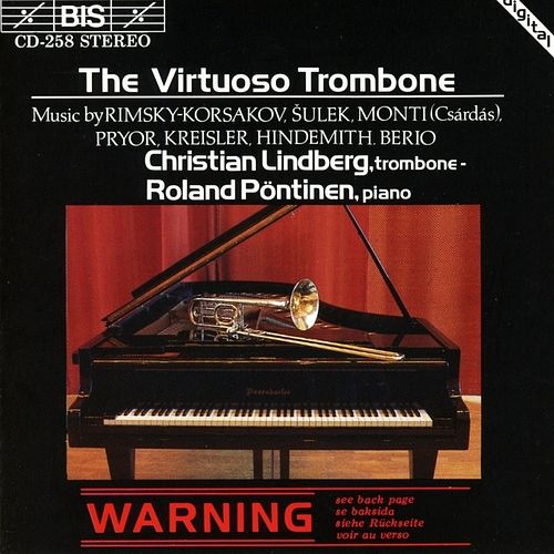 Foto van The virtuoso trombone - cd (7318590002582)