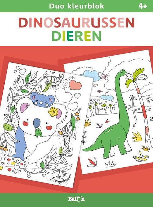 Foto van Dinosaurussen en dieren - paperback (9789403222042)