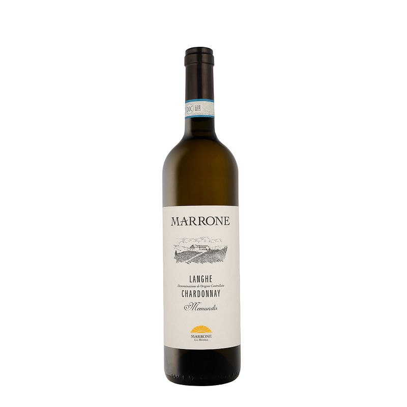 Foto van Marrone doc langhe chardonnay 'memundis' 2019 wijn