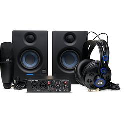 Foto van Presonus audiobox usb 96 complete bundle, black, eu studiobundel met software