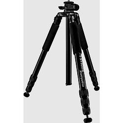 Foto van Mantona 21474 tripod werkhoogte: 80 - 1660 mm zwart, grijs waterpas