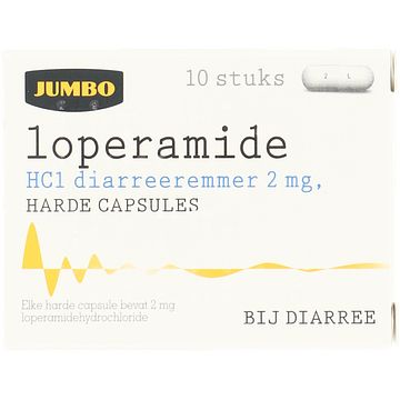 Foto van Jumbo loperamide hcl diarreeremmer 2mg