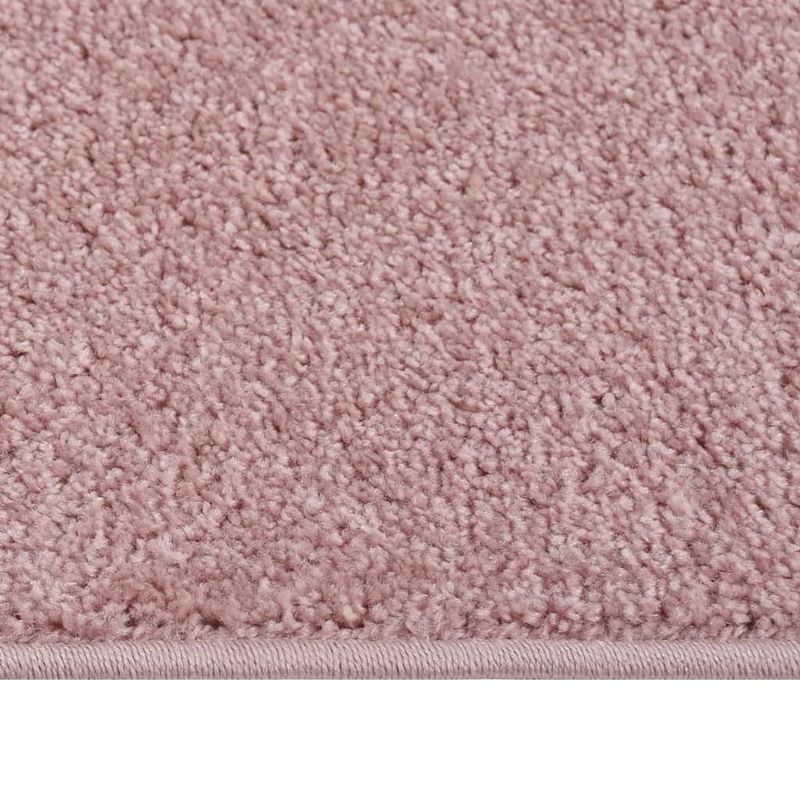 Foto van The living store vloerkleed classic - roze - 160 x 230 cm - 100% pp - 10 mm poolhoogte