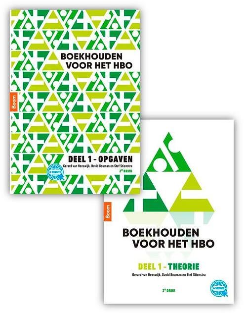 Foto van Boekhouden voor het hbo deel 1. theorie- en opgavenboek - gerard van heeswijk - paperback (9789024427468)