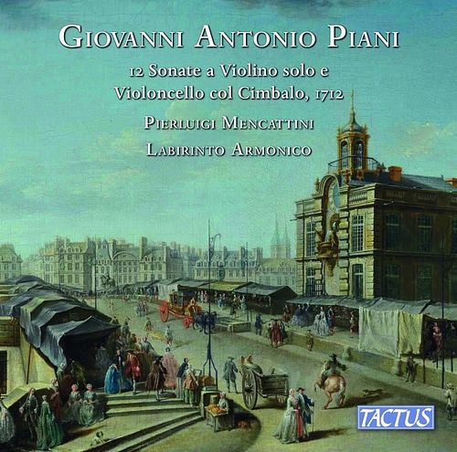 Foto van 12 sonate a violino solo e violoncello col cimbalo, 1712 - cd (8007194200584)