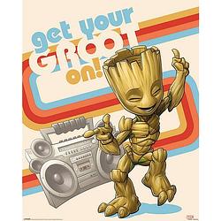 Foto van Pyramid guardians of the galaxy vol 2 get your groot on poster 40x50cm