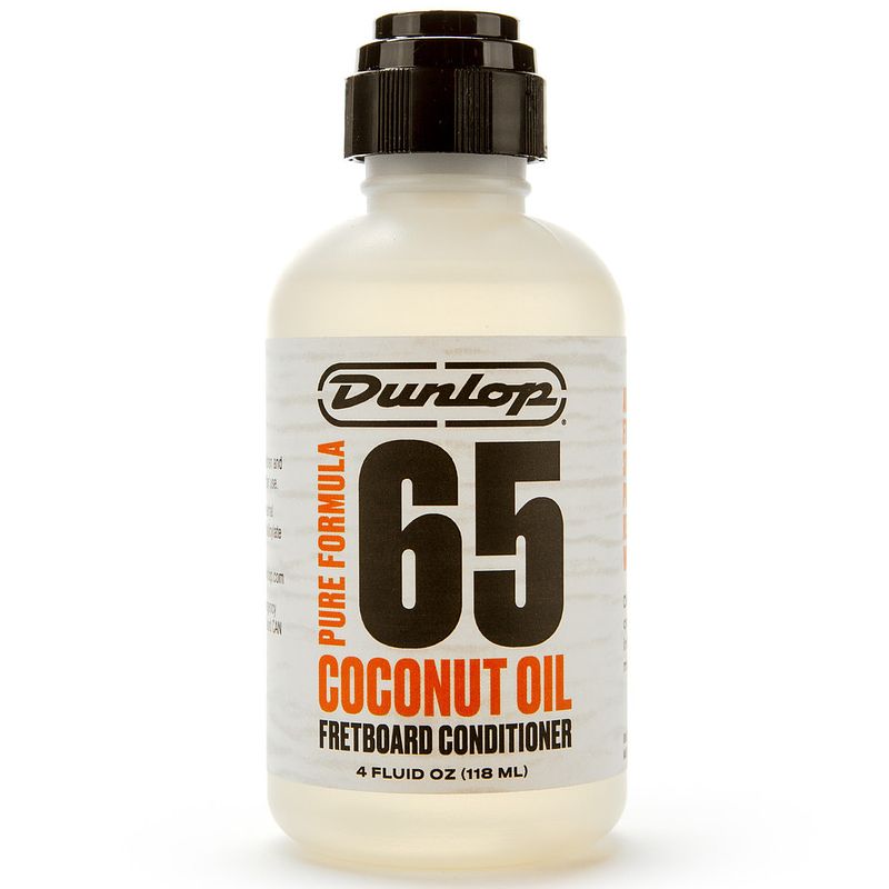 Foto van Dunlop 6634 pure formula 65 coconut oil fretboard conditioner