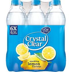 Foto van Crystal clear sparkling lemon fles 6 x 0,5l bij jumbo