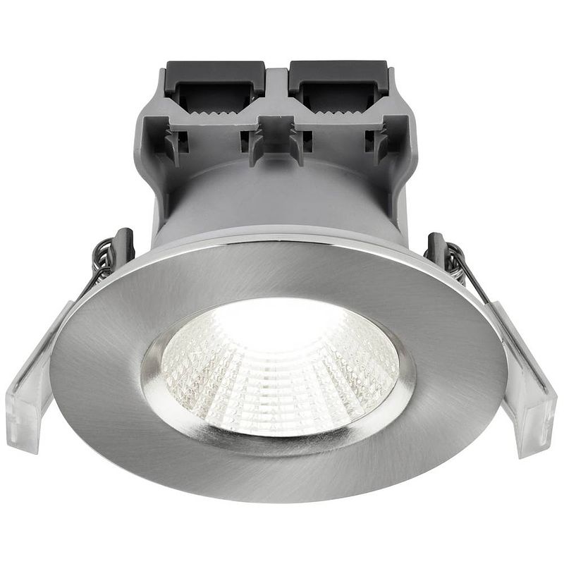 Foto van Nordlux 2310056032 fremont 3-kit led-inbouwlamp energielabel: f (a - g) led led 13.5 w staal