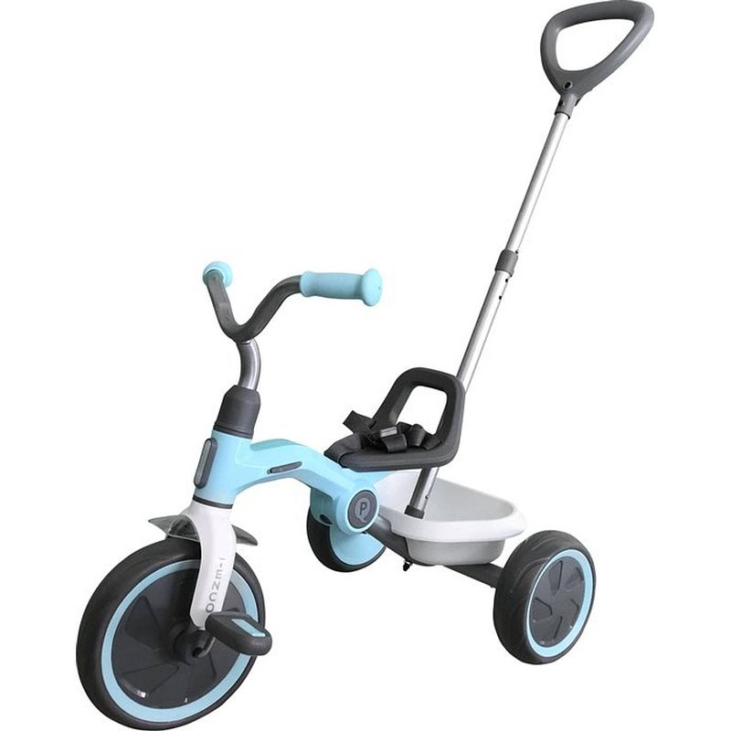 Foto van Qplay driewieler kind trike tenco junior lichtblauw