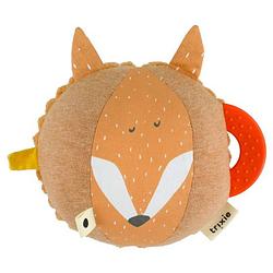 Foto van Trixie speelbal mr. fox junior 18 x 20 cm katoen/polyester oranje