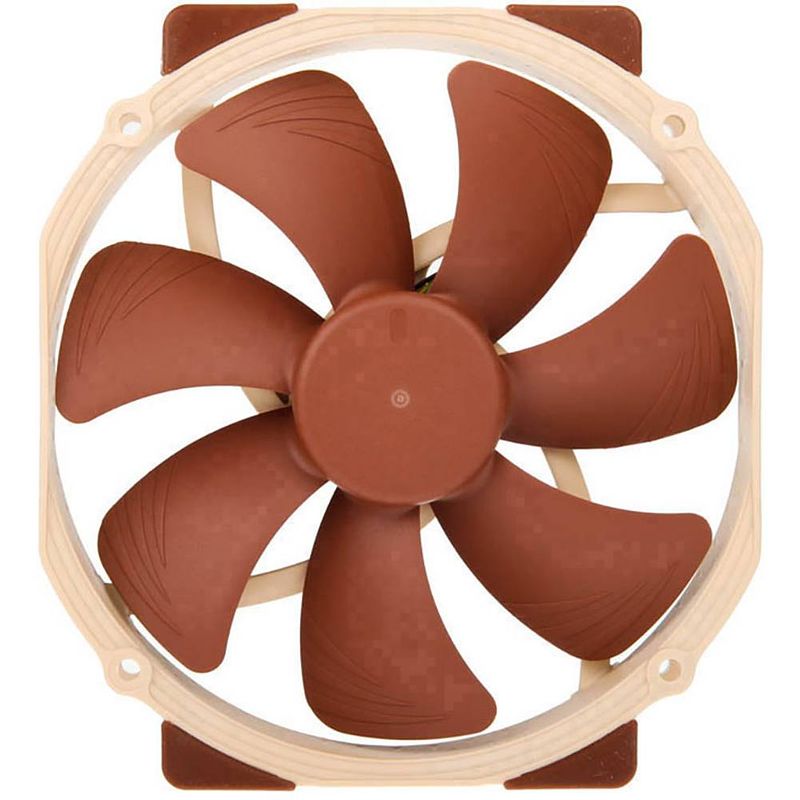 Foto van Noctua nf-a15 pwm pc-ventilator beige, bruin (b x h x d) 140 x 150 x 25 mm