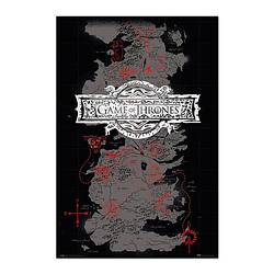 Foto van Grupo erik game of thrones map poster 61x91,5cm