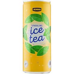 Foto van Jumbo sparkling ice tea blik 250ml