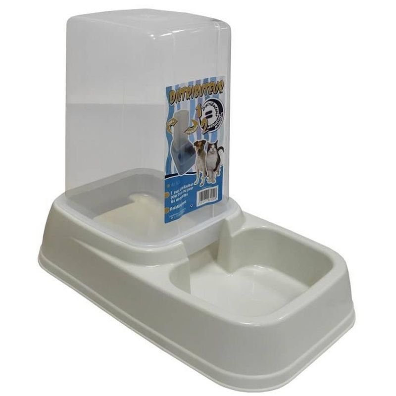 Foto van Aime distributeur 2in1 kroketten en water - voor kat en hond