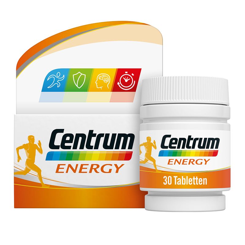 Foto van Centrum energy multivitaminen tabletten 30st