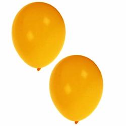 Foto van Gele ballonnen 100 stuks - ballonnen