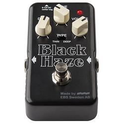 Foto van Ebs black haze overdrive / distortion effectpedaal