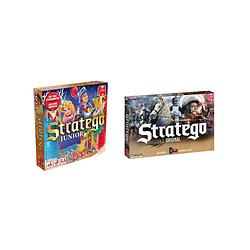 Foto van Spellenbundel - bordspel - 2 stuks - stratego junior & stratego