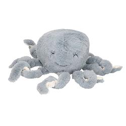 Foto van Atmosphera octopus/inktvis knuffel van zachte pluche - grijs/wit - 22 cm - knuffeldier