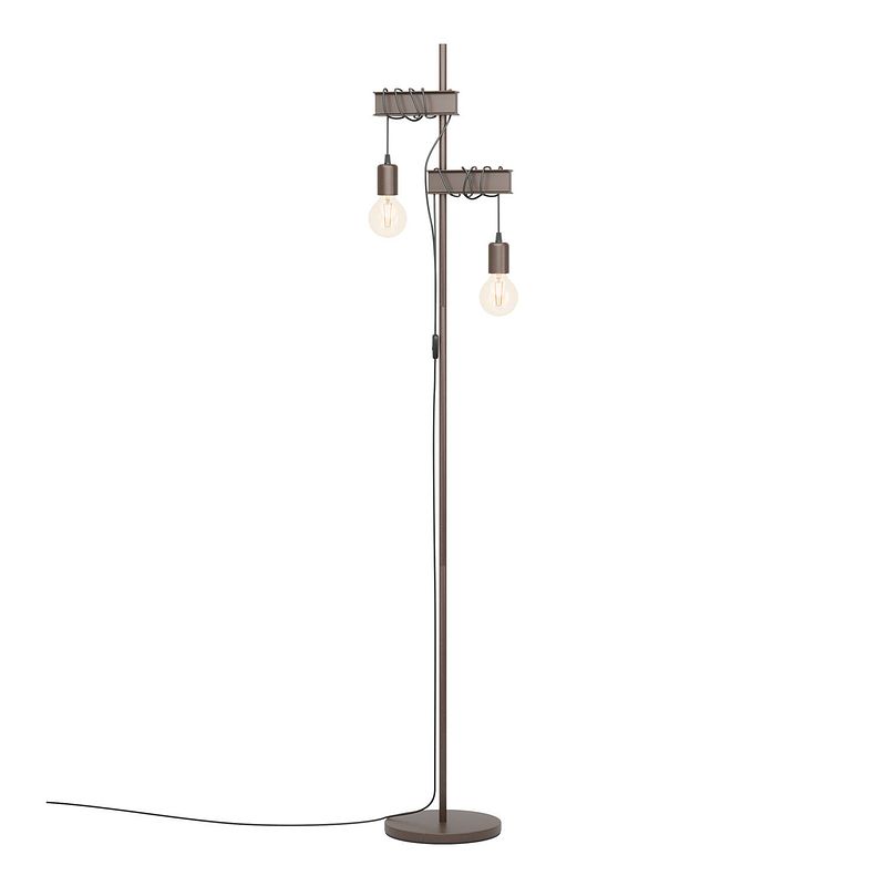 Foto van Eglo townshend 4 vloerlamp - e27 - 169 cm