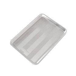 Foto van Bakplaat met structuur, 40 x 28,7 cm, aluminium - nordic ware naturals prism