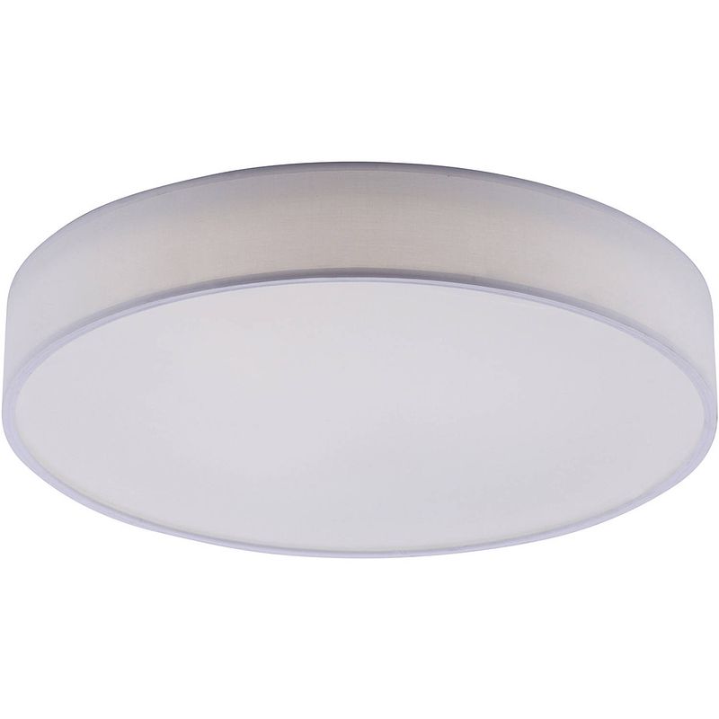 Foto van Led plafondlamp wiz - smart led - trion ditro - 45w - aanpasbare kleur - dimbaar - afstandsbediening - rond - mat wit -