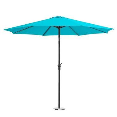 Foto van Le sud parasol blanca - aqua - ø250 cm - leen bakker