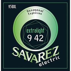 Foto van Savarez hexagonal explosion h50xl extra light 009-042 snarenset voor elektrische gitaar