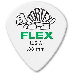 Foto van Dunlop 466p088 tortex flex jazz iii xl pick 0.88 mm plectrumset (12 stuks)