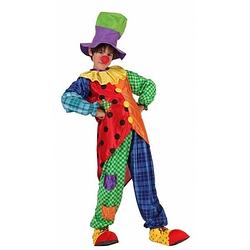 Foto van Clown stitches kostuum voor jongens 128 (7-9 jaar) - carnavalskostuums