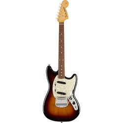 Foto van Fender vintera 60s mustang 3-color sunburst pf met gigbag