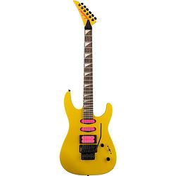 Foto van Jackson x series dinky dk3xr hss caution yellow elektrische gitaar