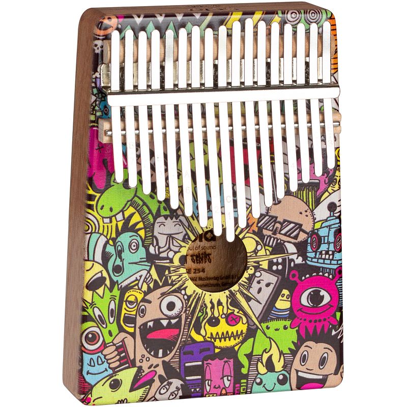 Foto van Sela se 254 art series kalimba 17 little monster