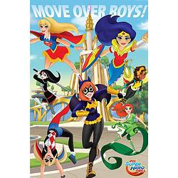 Foto van Pyramid dc super hero girls move over boys poster 61x91,5cm