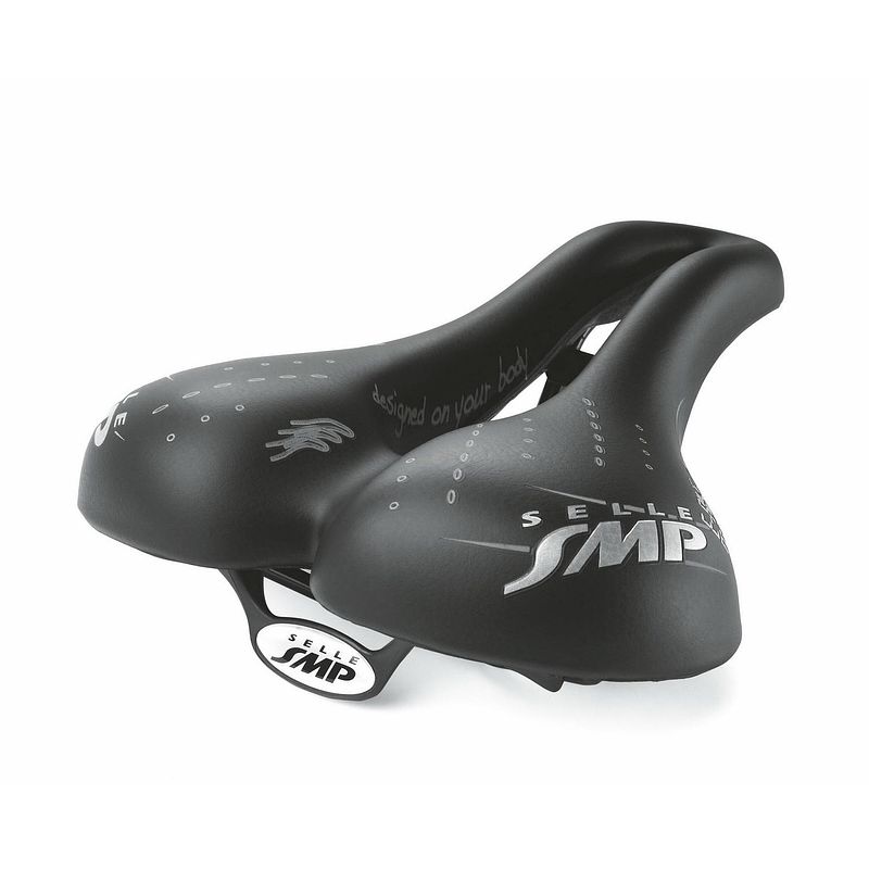 Foto van Smp zadel tour e-bike medium zwart 0301263