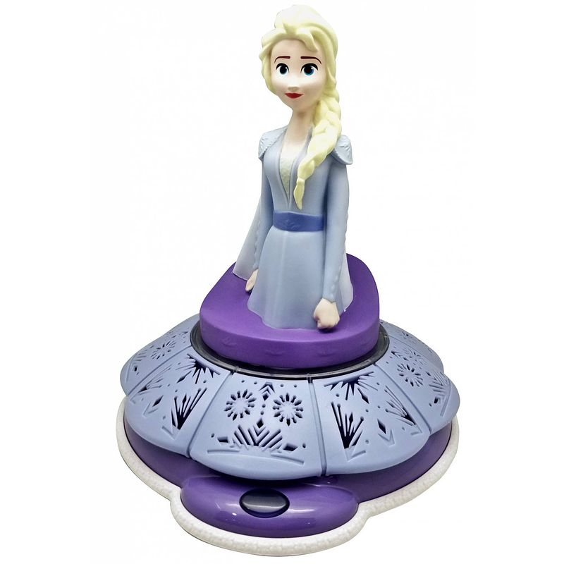 Foto van Disney nachtlamp frozen elsa led meisjes blauw