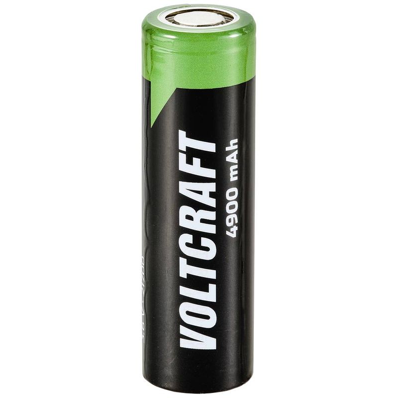 Foto van Voltcraft speciale oplaadbare batterij 21700 flat-top li-ion 3.6 v 4900 mah