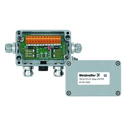 Foto van Weidmüller fbcon pa cg 2way limiter 8714210000 passieve sensor/actorbox profibus-pa standaardvedeler met stroombegrenzer 1 stuk(s)