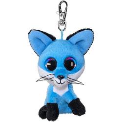 Foto van Lumo stars sleutelhanger lumo fox blueberry blauw 8,5 cm