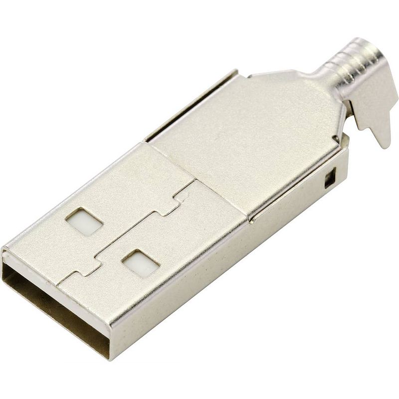 Foto van Tru components usb-stekker tc-9878252 tru components 1 stuk(s)